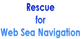 Rescue for Web Sea Navigation